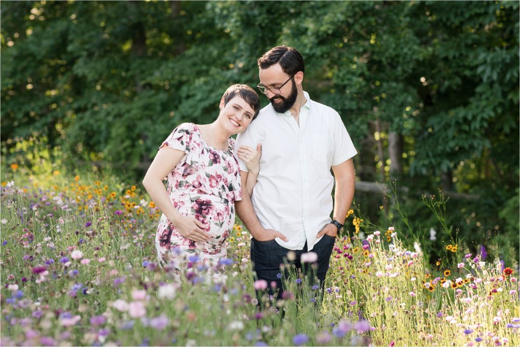 dewberry farms kernersville maternity session